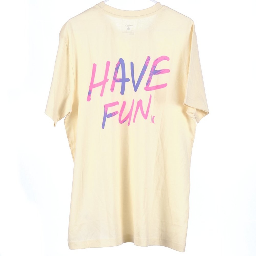 Hurley Men's XL Yellow T-Shirt NWOT - Picture 5 of 5